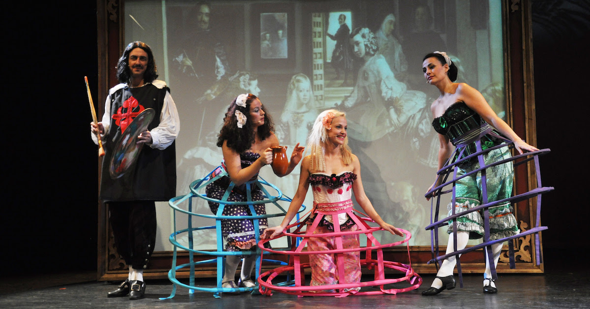 “Las Meninas”, la primera serie de teatro en la historia