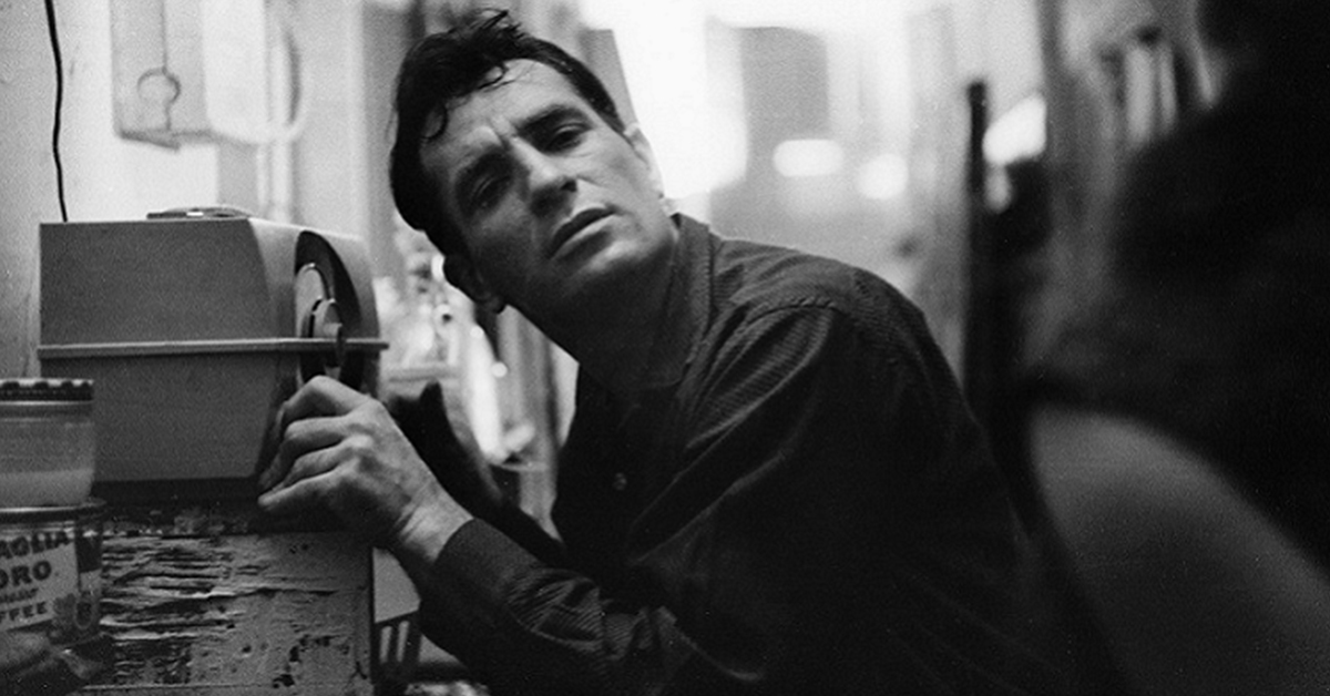 Jack Kerouac, descalzo