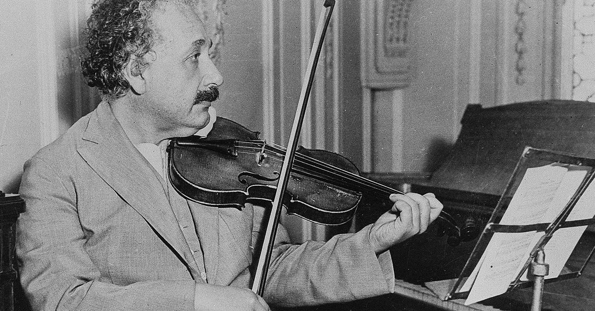 Albert Einstein y su pasión por la música