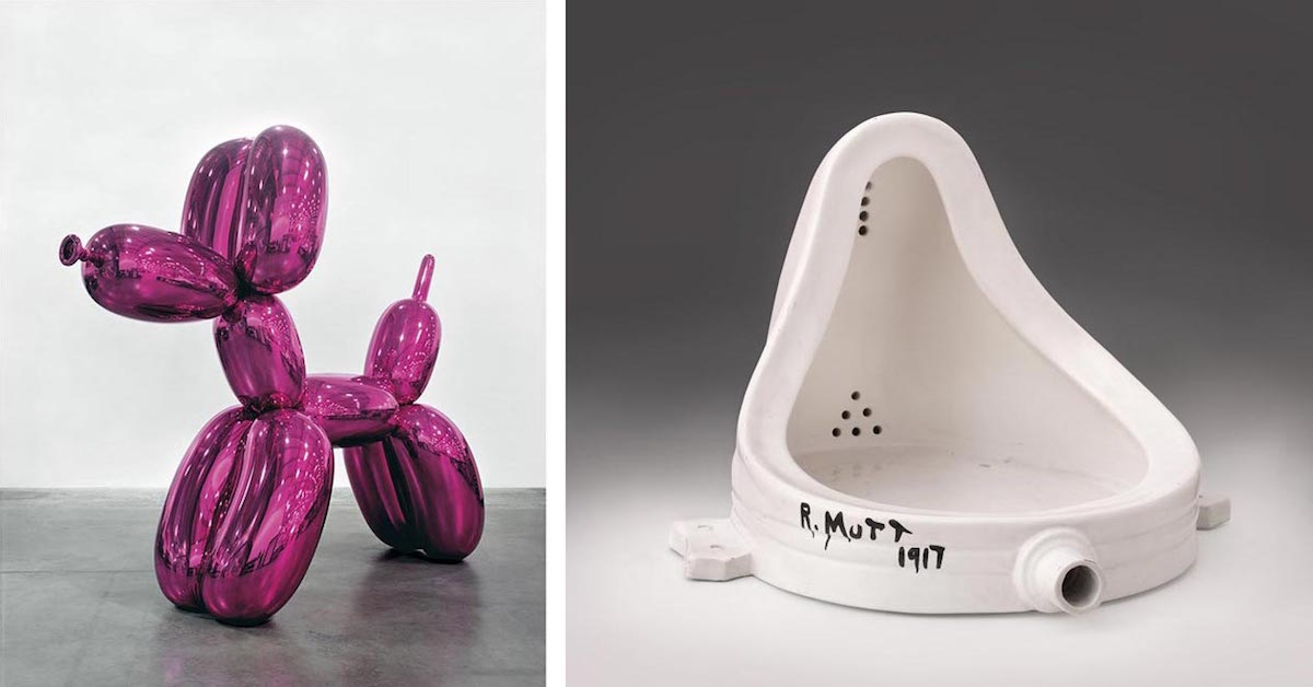 El deseo y el objeto en la obra de Marcel Duchamp y Jeff Koons en el Museo Jumex