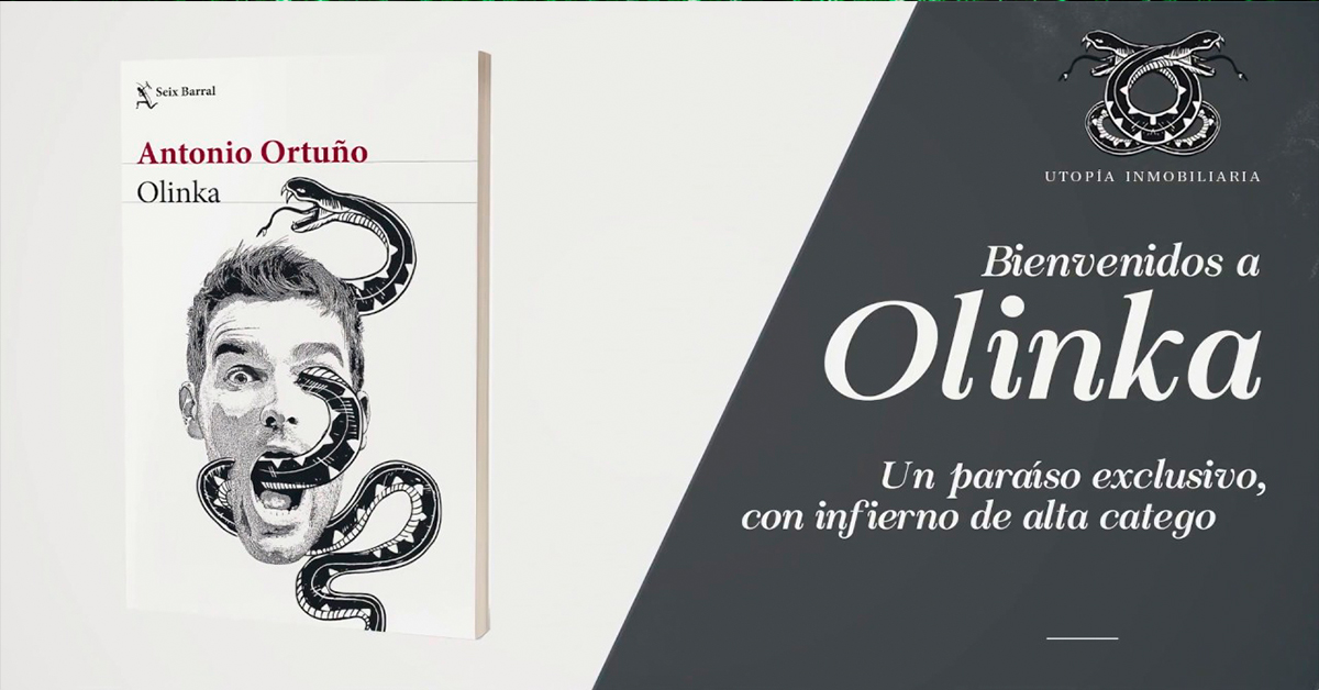 ‘Olinka’, la nueva novela de Antonio Ortuño