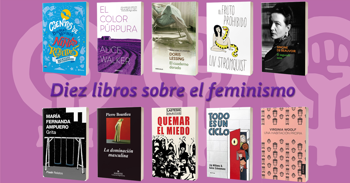 Diez libros sobre feminismo