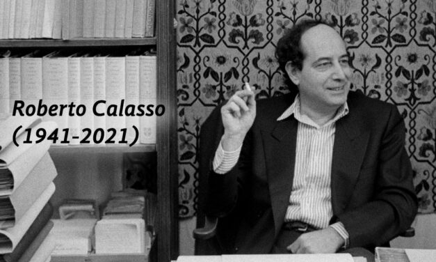 Una vida dedicada a los libros, Roberto Calasso