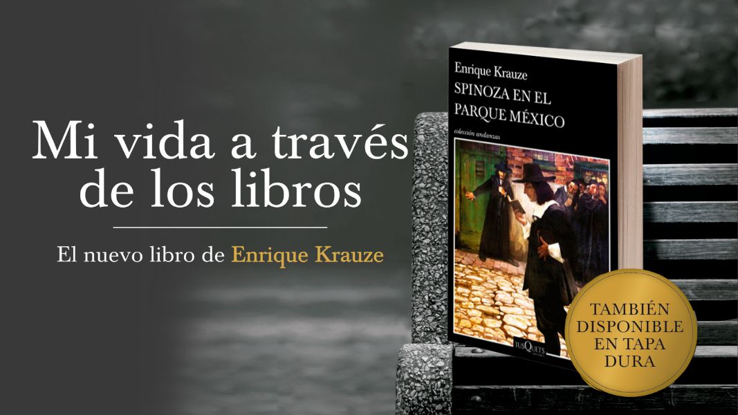 Enrique Krauze publica Spinoza en el Parque México