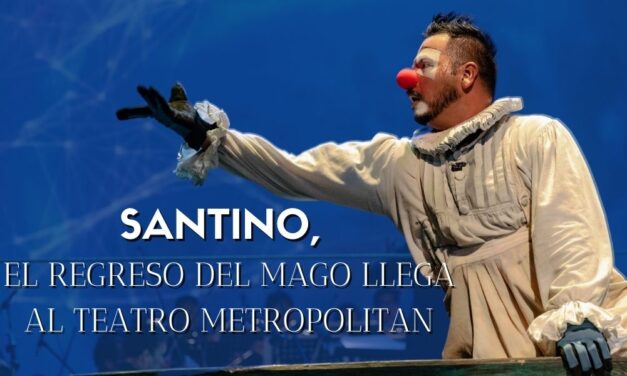 Le imprimen magia a Santino para su estreno en la Ciudad de México