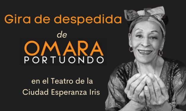 Gira de despedida de Omara Portuondo en el Teatro de la Ciudad Esperanza Iris