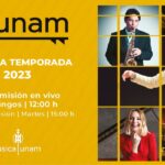 La primera temporada 2023 de OFUNAM, por TV UNAM