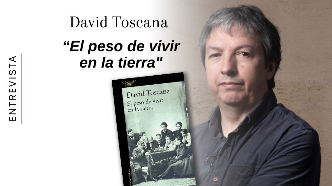 David Toscana y su nuevo libro: El peso de vivir en la tierra