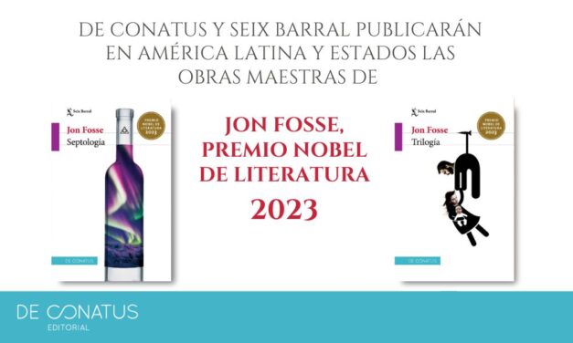 De Conatus y Seix Barral publicarán en América Latina y Estados las obras maestras de Jon Fosse, Premio Nobel de Literatura 2023