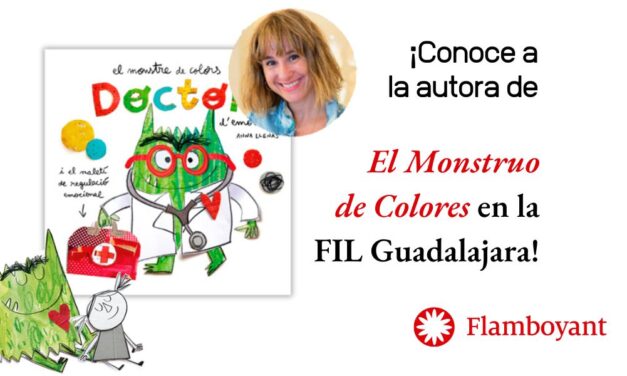 ¡Conoce a la autora de El Monstruo de Colores en la FIL Guadalajara!
