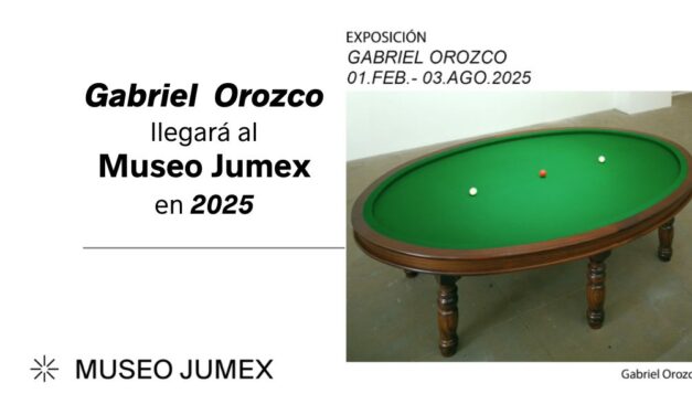 Gabriel Orozco llegará al Museo Jumex en 2025