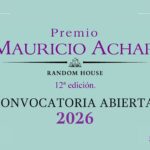 12ª edición del Premio Mauricio Achar / Literatura Random House 2026
