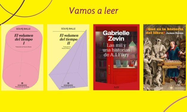 Vamos a leer: novedades literarias