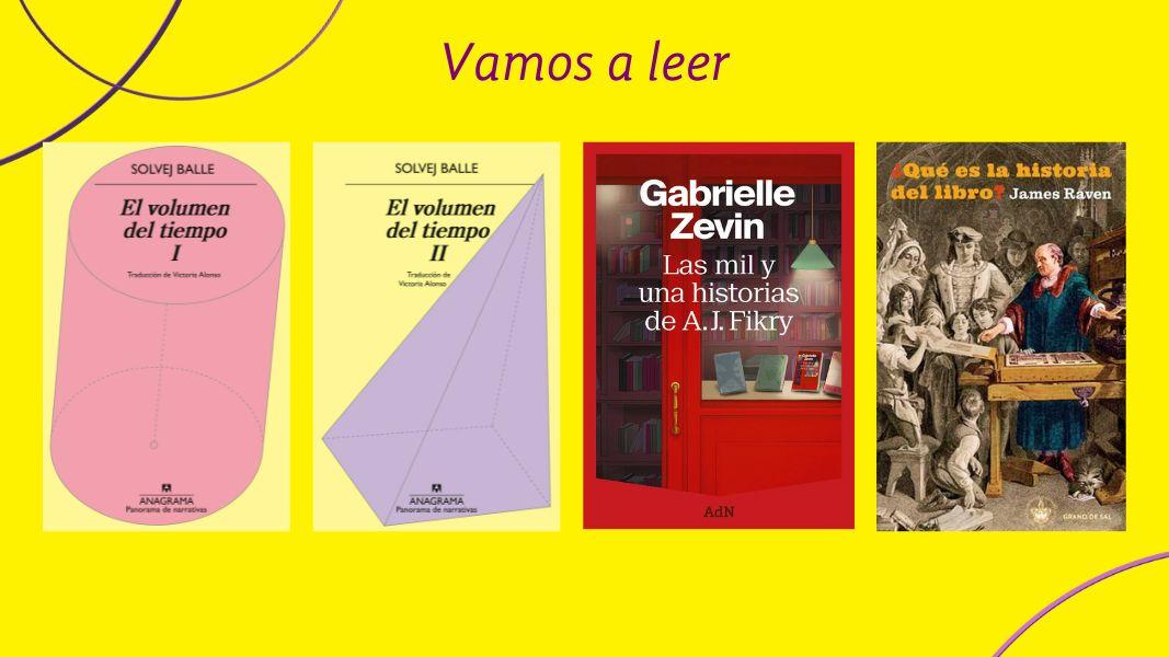 Vamos a leer: novedades literarias