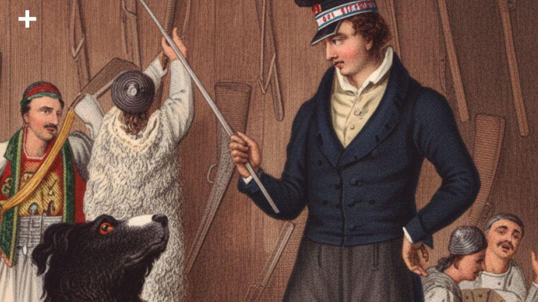 Lord Byron, Boatswain y Lyon