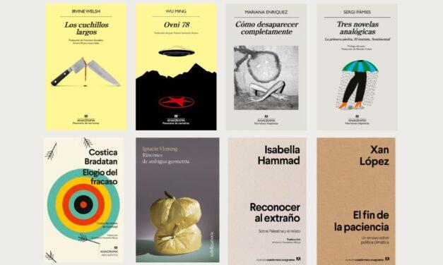 Anagrama presenta sus novedades literarias: un viaje entre historia, intriga y reflexión