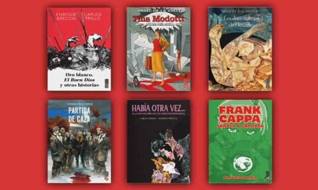 Seis libros que devuelven el pulso a la historieta: de Tina Modotti a Frank Cappa