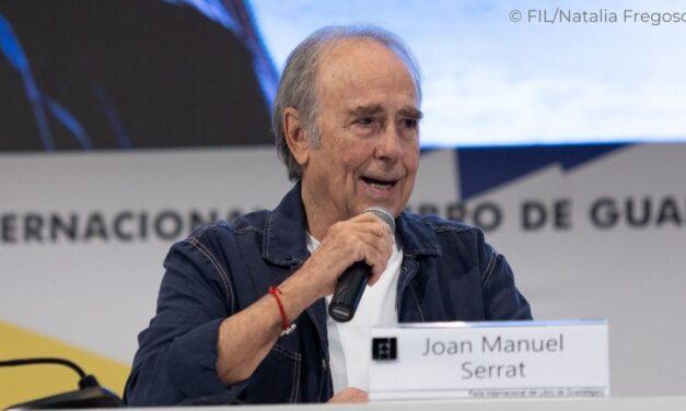 Serrat conquista la FIL Guadalajara: una visita marcada por memoria, ruido y resistencia