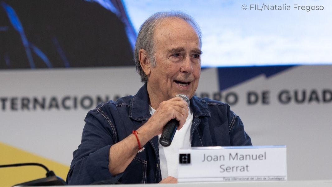 Serrat conquista la FIL Guadalajara: una visita marcada por memoria, ruido y resistencia