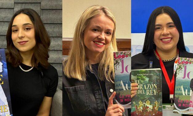 Tres autoras que reinventan el amor y el destino desde la ficción contemporánea en la FIL Guadalajara.