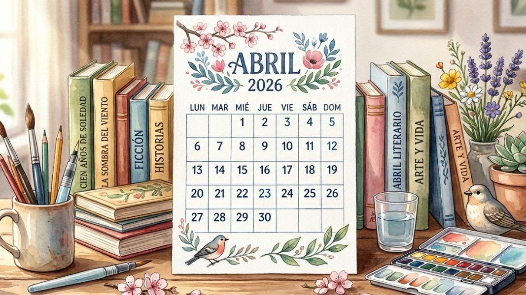 Abril en la literatura
