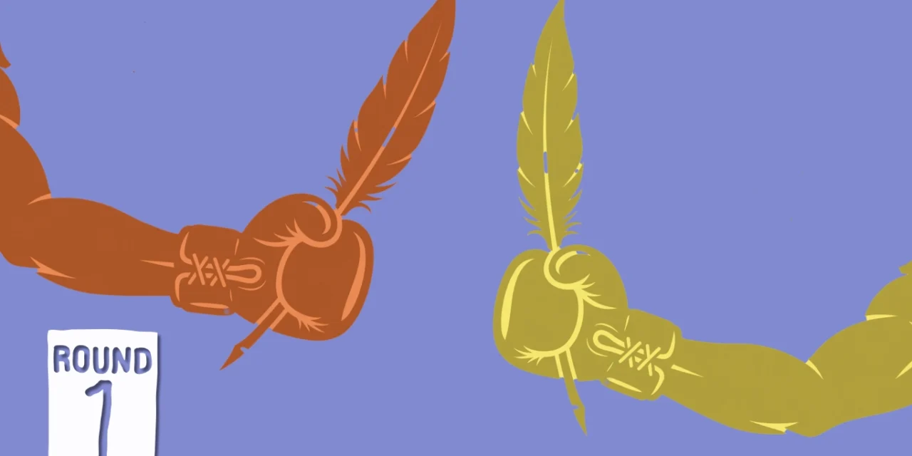 Peso pluma contra peso completo