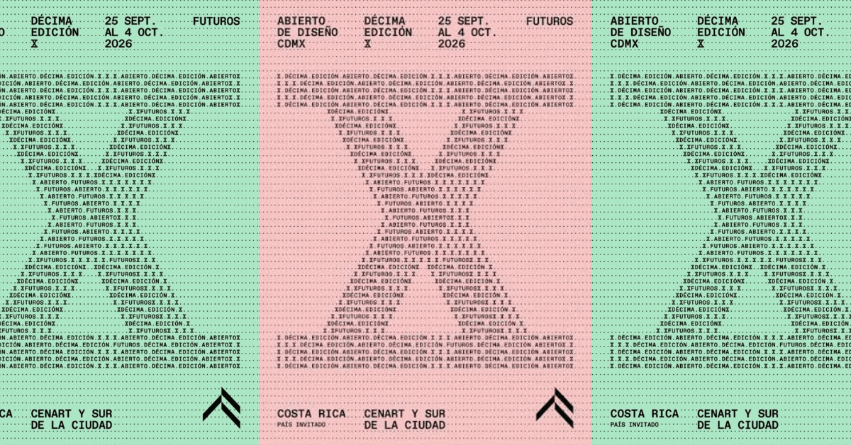 Abierto de Diseño CDMX 2026