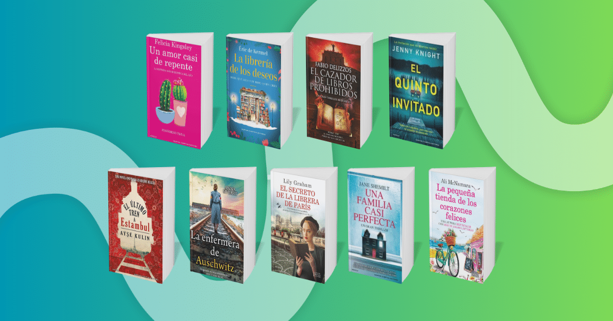 Nueve novelas a un precio imbatible